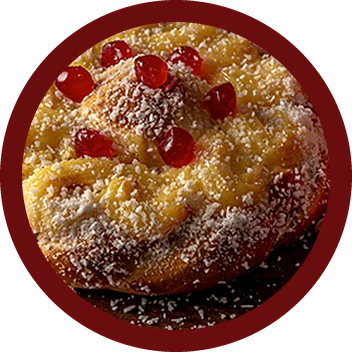 Mini rosca de creme Pão Nostro